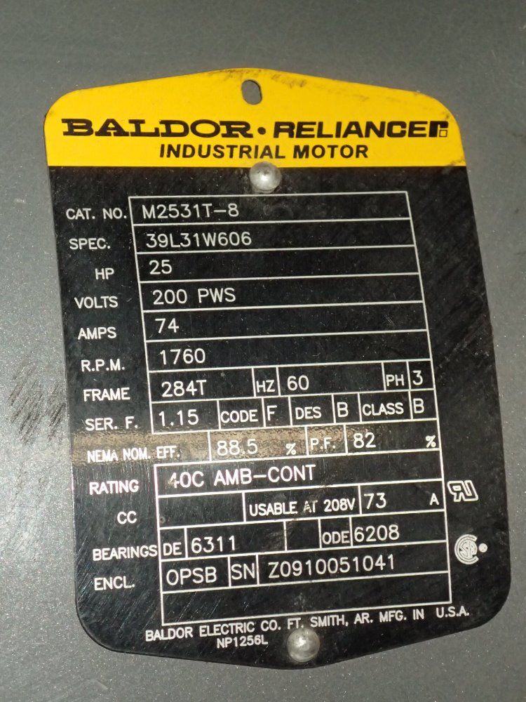 Leroi 25 Hp Air Compressor - Cl25cub/dc