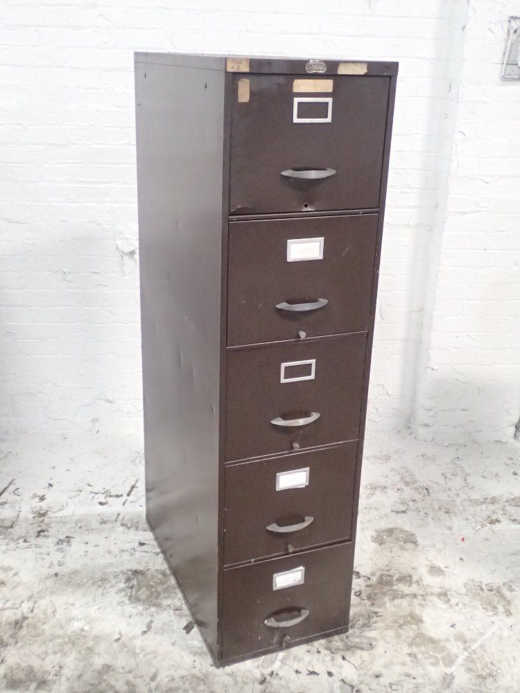Brown Morse File Cabinet