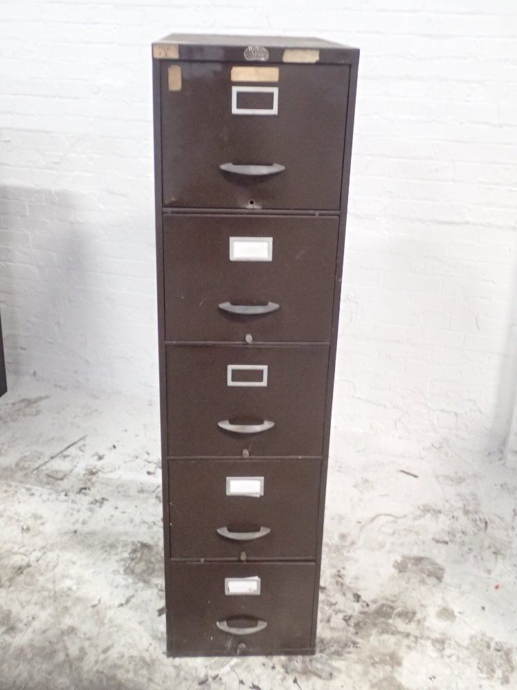 Brown Morse File Cabinet