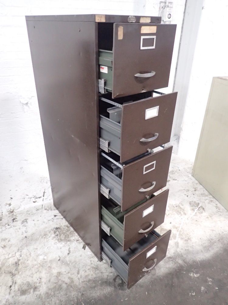 Brown Morse File Cabinet