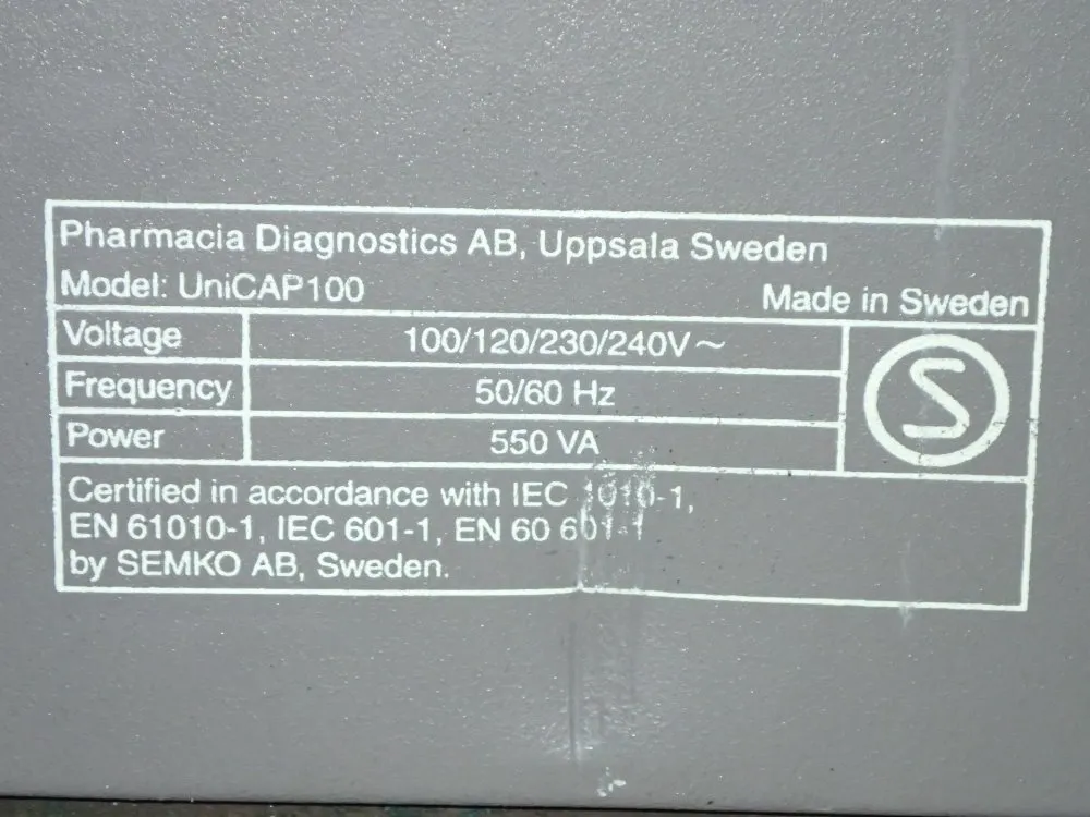 Pharmacia Diagnostics Immunoassay Analyzer