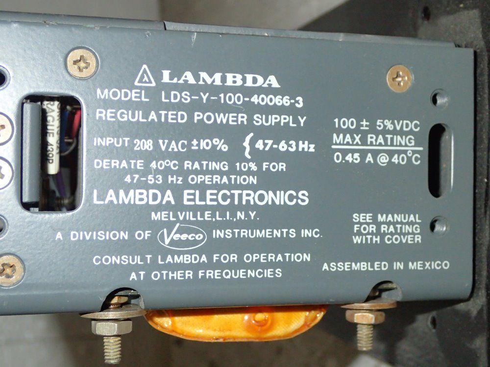 Lambda Electronics Regulated Power Supply