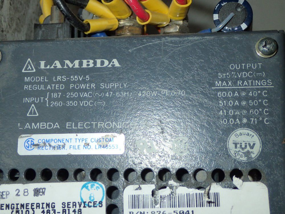 Lambda Electronics Regulated Power Supply
