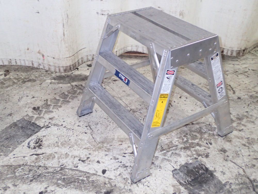 Stokes Aluminum A Frame Step Ladder