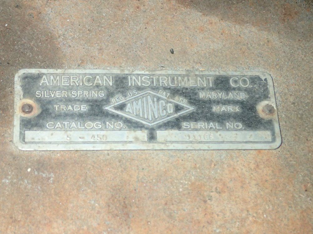 Aminco S/s Vintage Particle Seperator