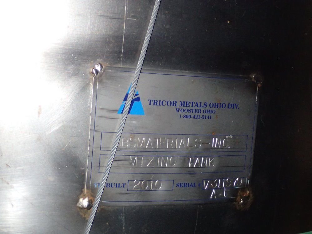 Trior Metals S/s Mixing Tank