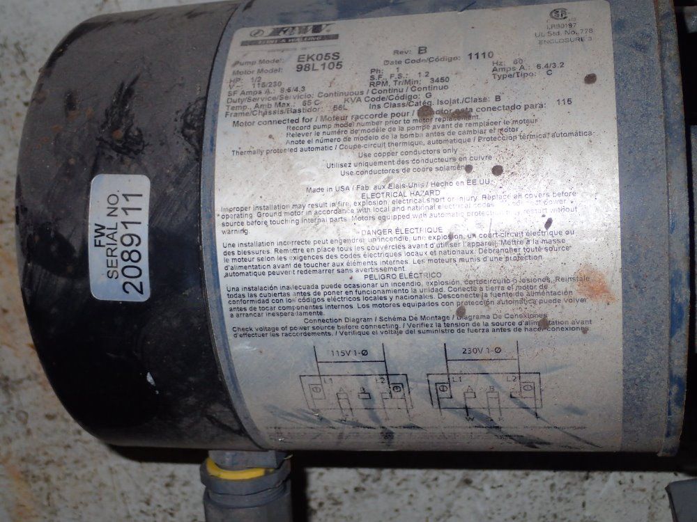 Flint & Wallings Pump