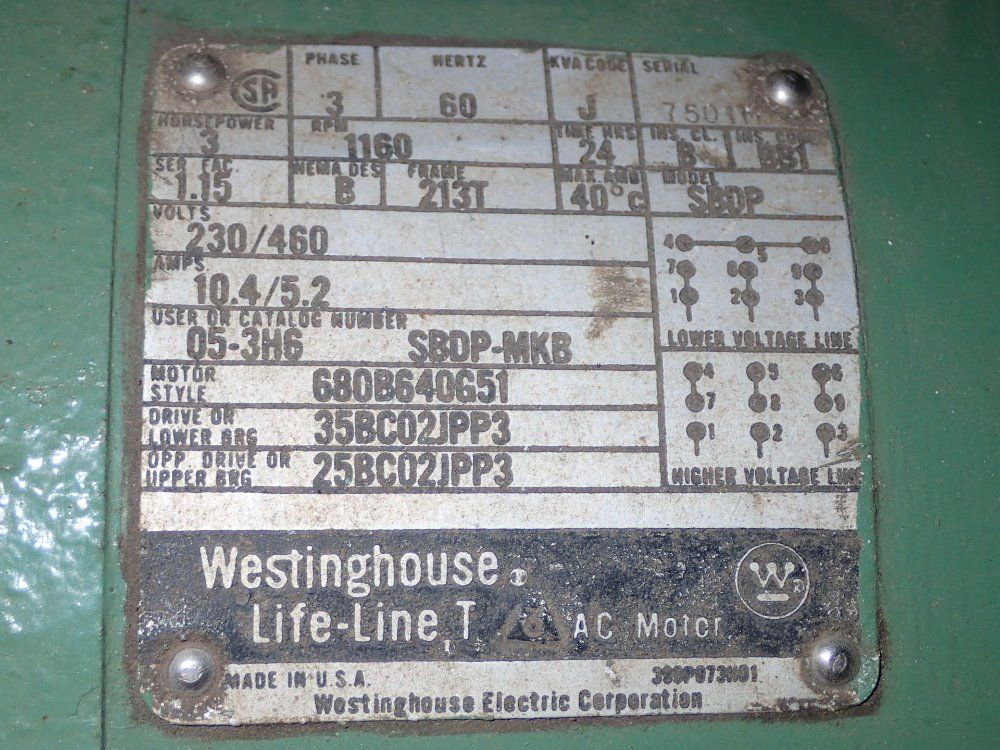 Webb Plate Bending Roll