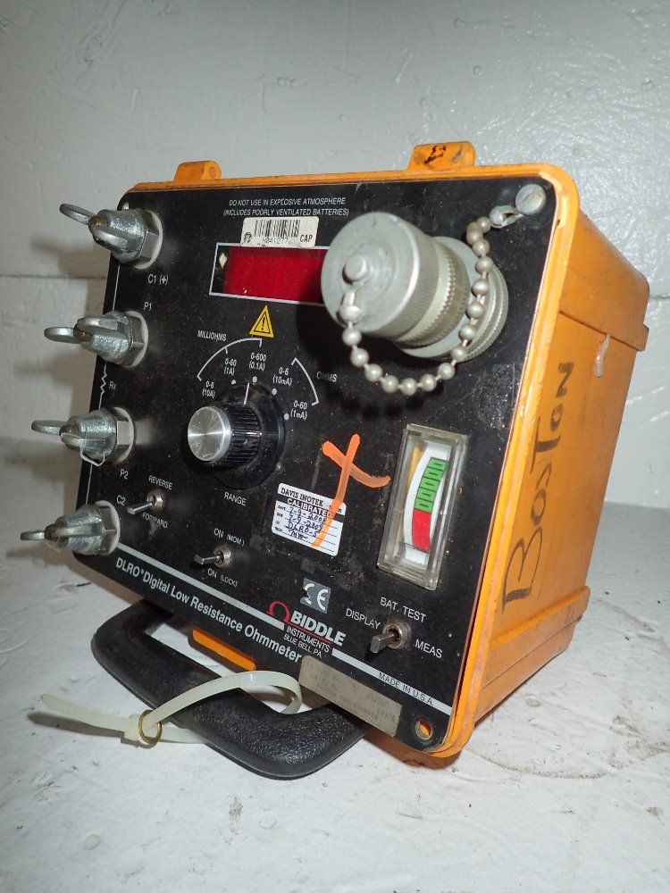 Biddle Instruments Digital Low Resistance Ohmmeter