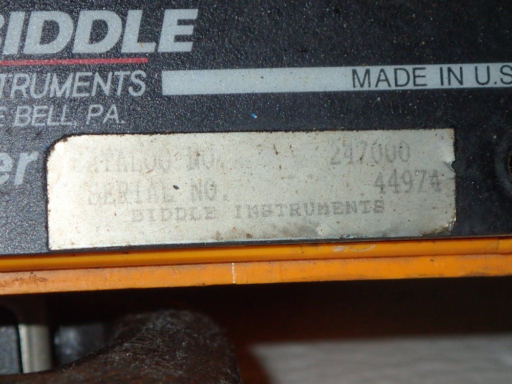 Biddle Instruments Digital Low Resistance Ohmmeter