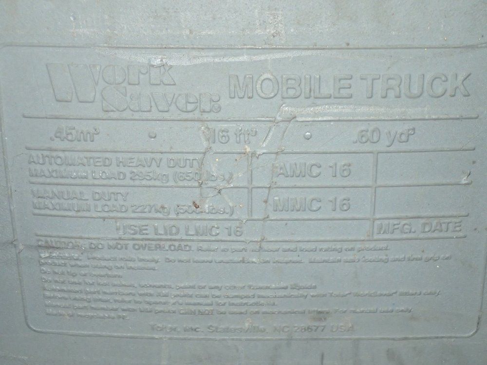 Toter Inc. Portable Plastic Bin