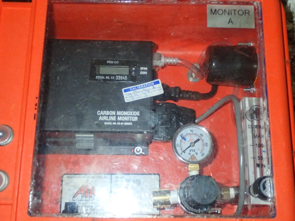 Air Systems International Carbon Monoxide Airline Monitor