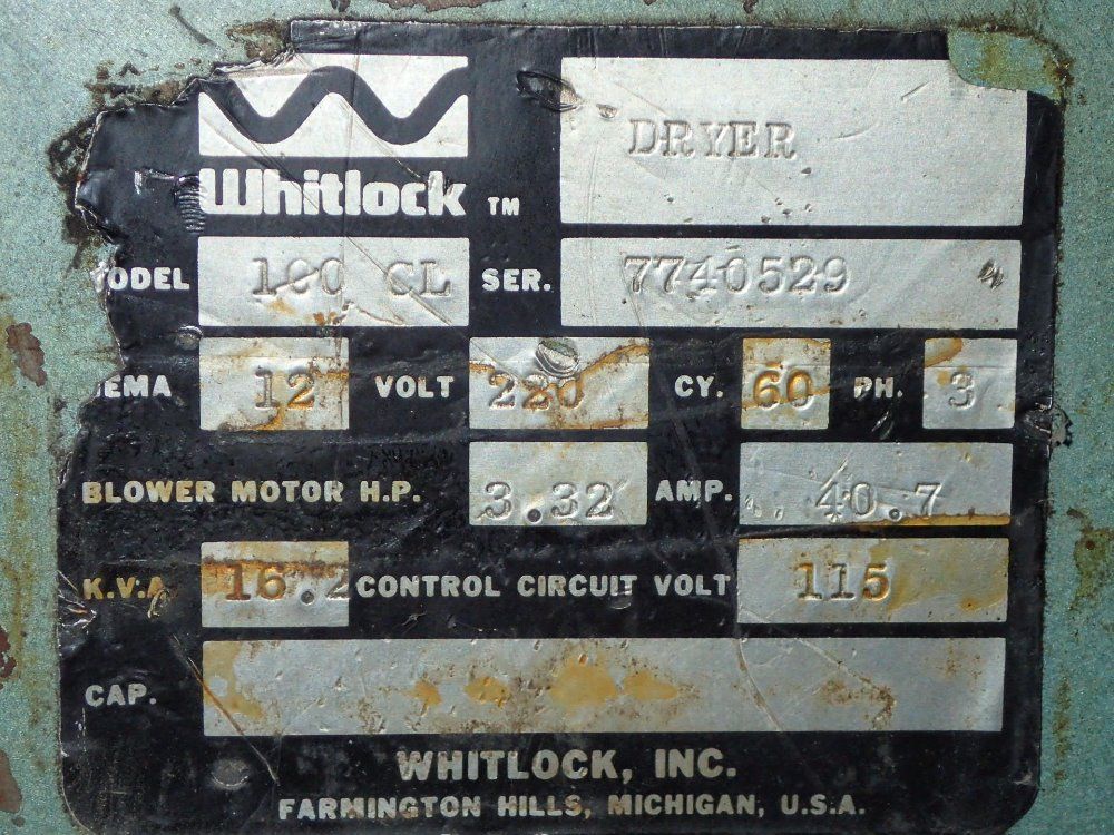 Whitlock Portable Dryer