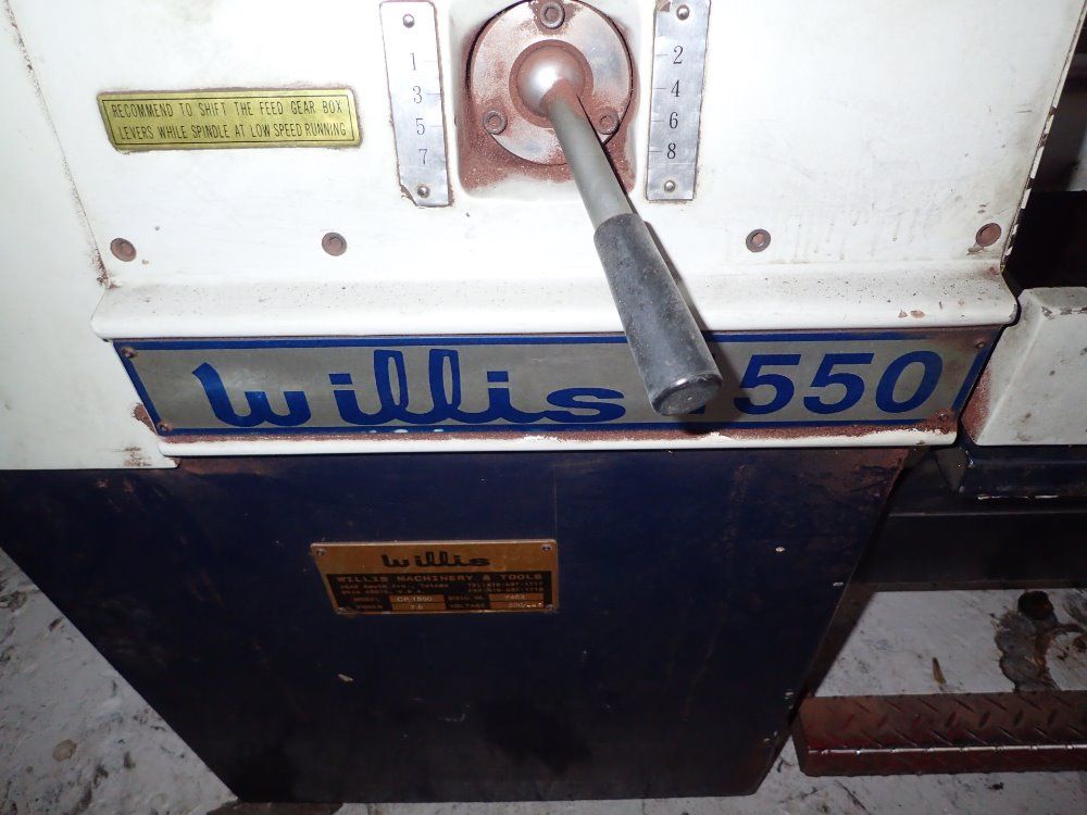 Willis Gap Bed Lathe