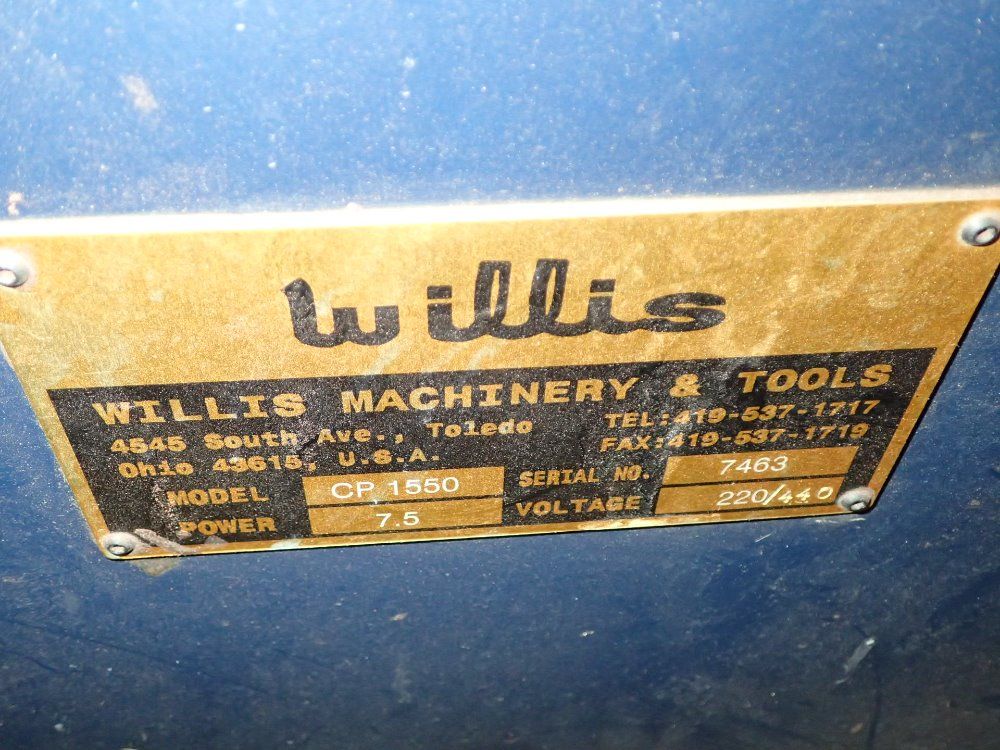 Willis Gap Bed Lathe