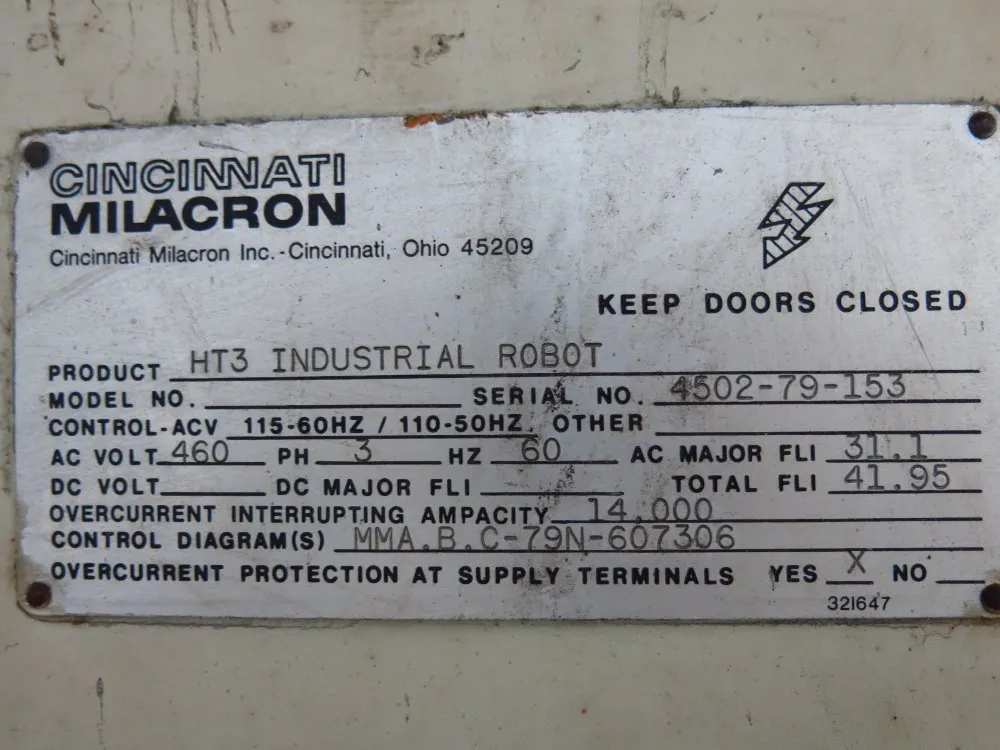 Cincinnti Hydraulic Unit