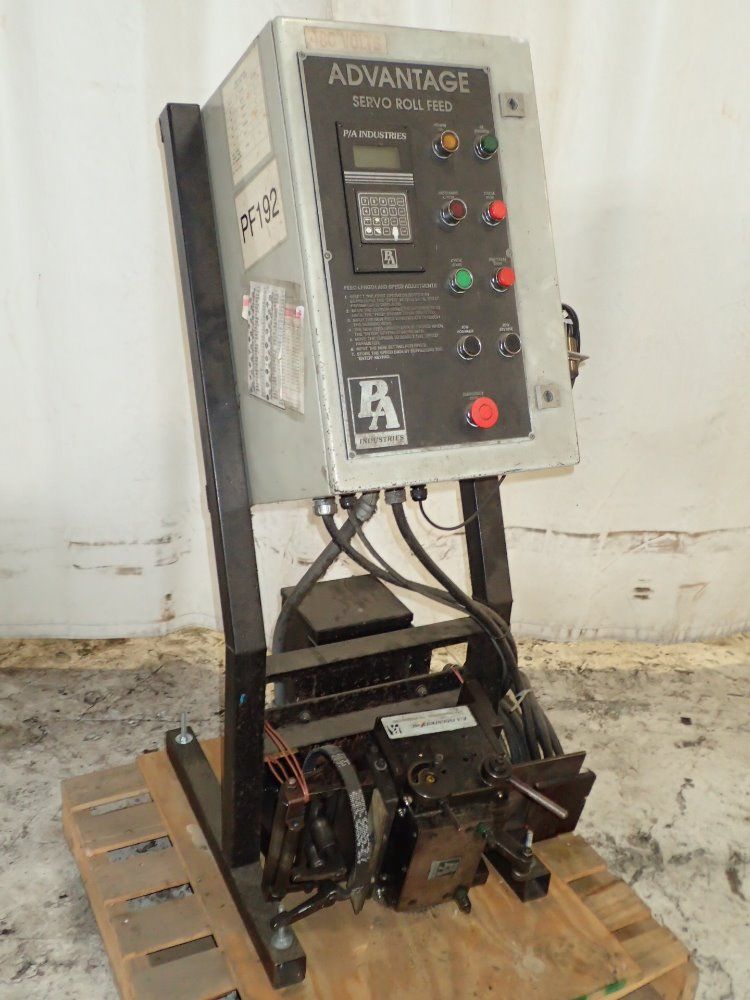 P A Industries Servo Roll Feeder