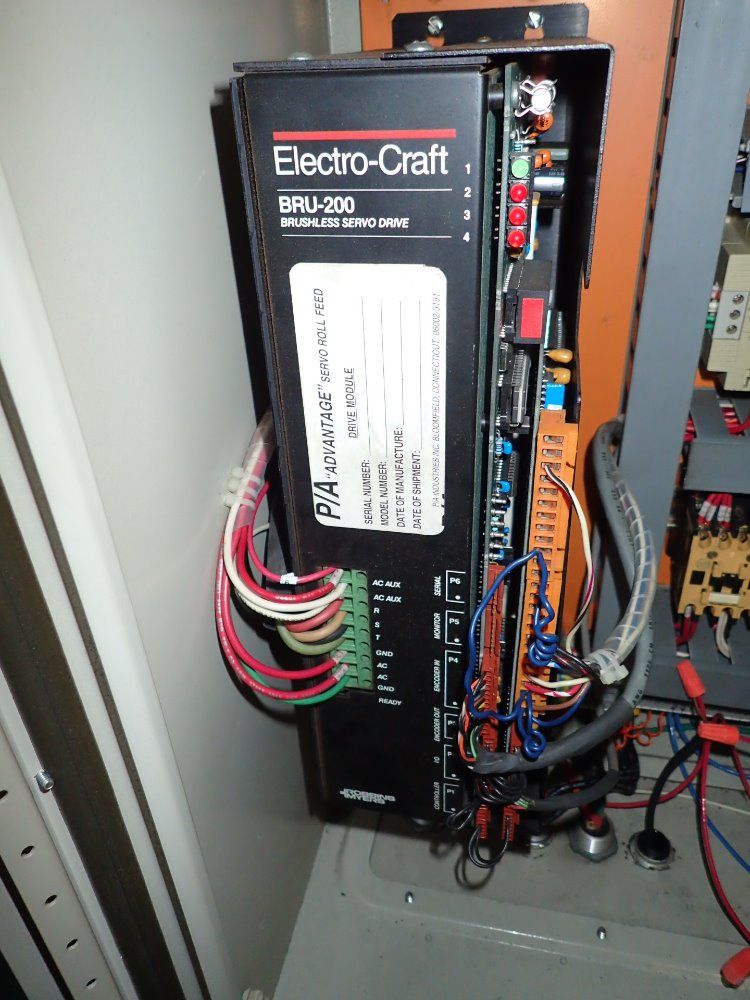 P A Industries Servo Roll Feeder