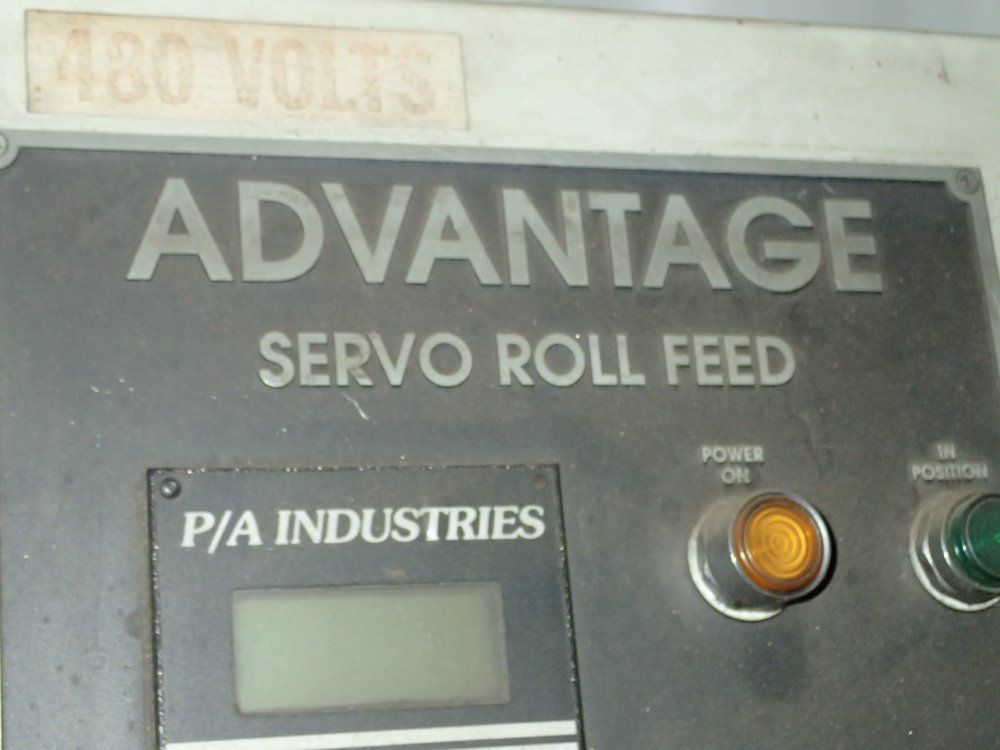 P A Industries Servo Roll Feeder
