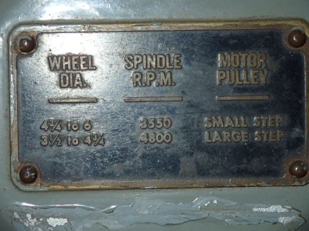 Gallmeyer & Livingston Co. Tool Grinder