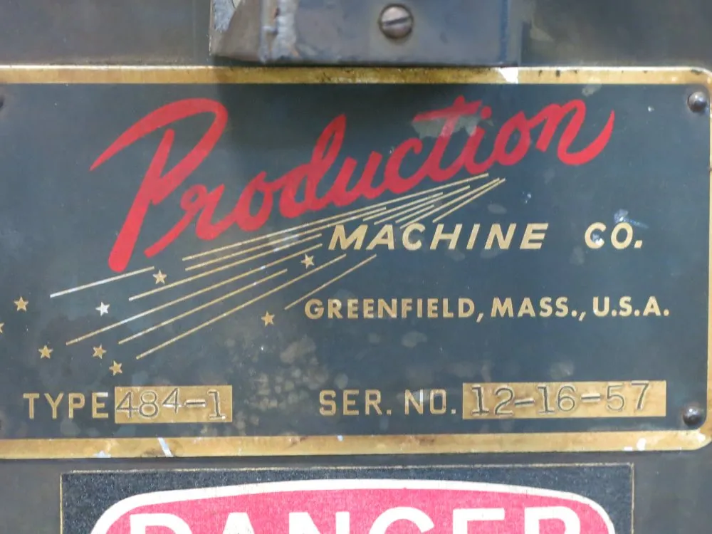 Production Machine Co. Belt Sander