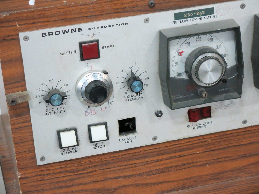 Browne Corp. Reflow Oven