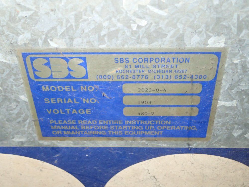 Sbs Heat Exchanger
