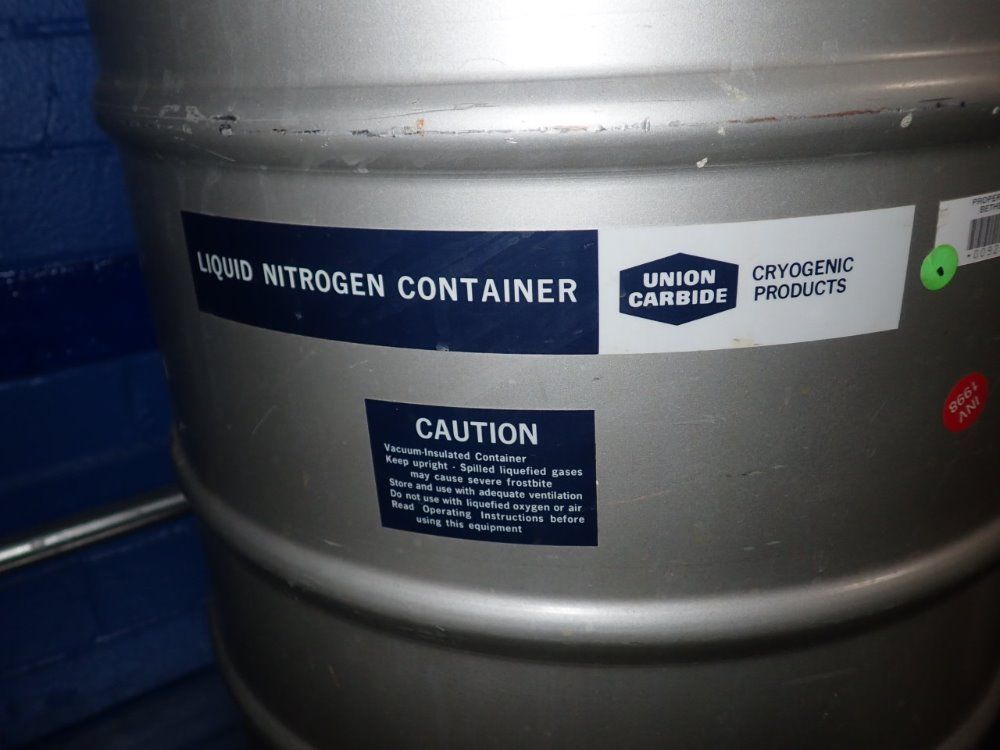 Union Carbide Portable Liquid Nitrogen Dewar
