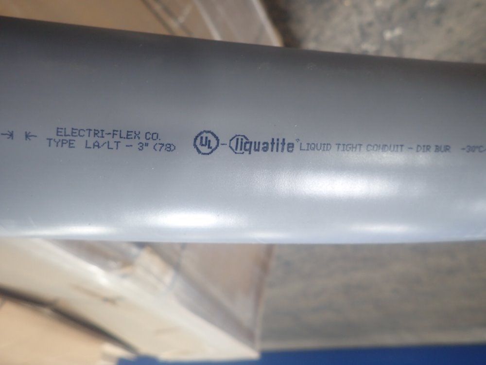 Electri-flex 3" Waterproof Conduit