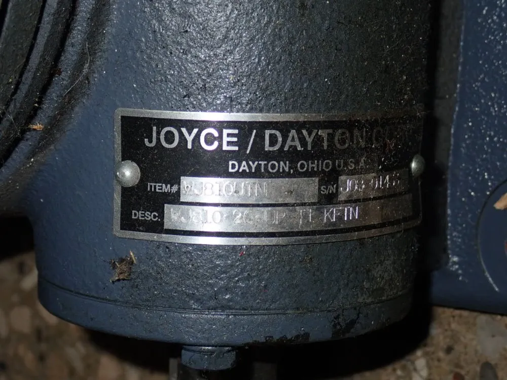Joyce/dayton Worm Gear Actuator