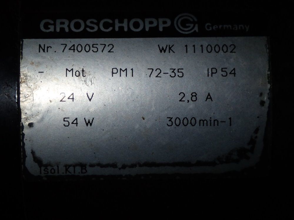 Groschopp Dc Motor