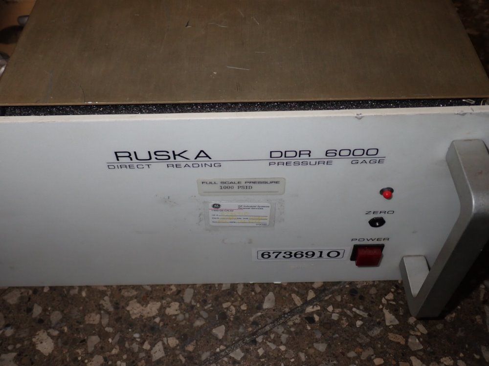 Ruska Direct Reading Pressure Gage