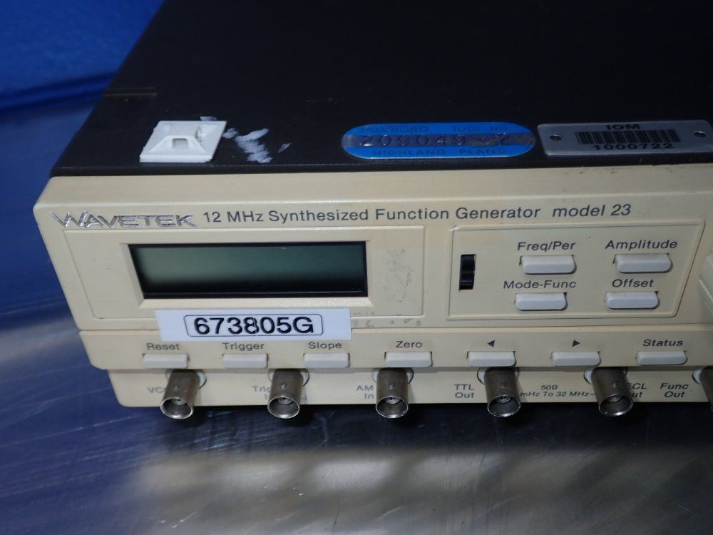 Wavetek Synthesized Function Generator