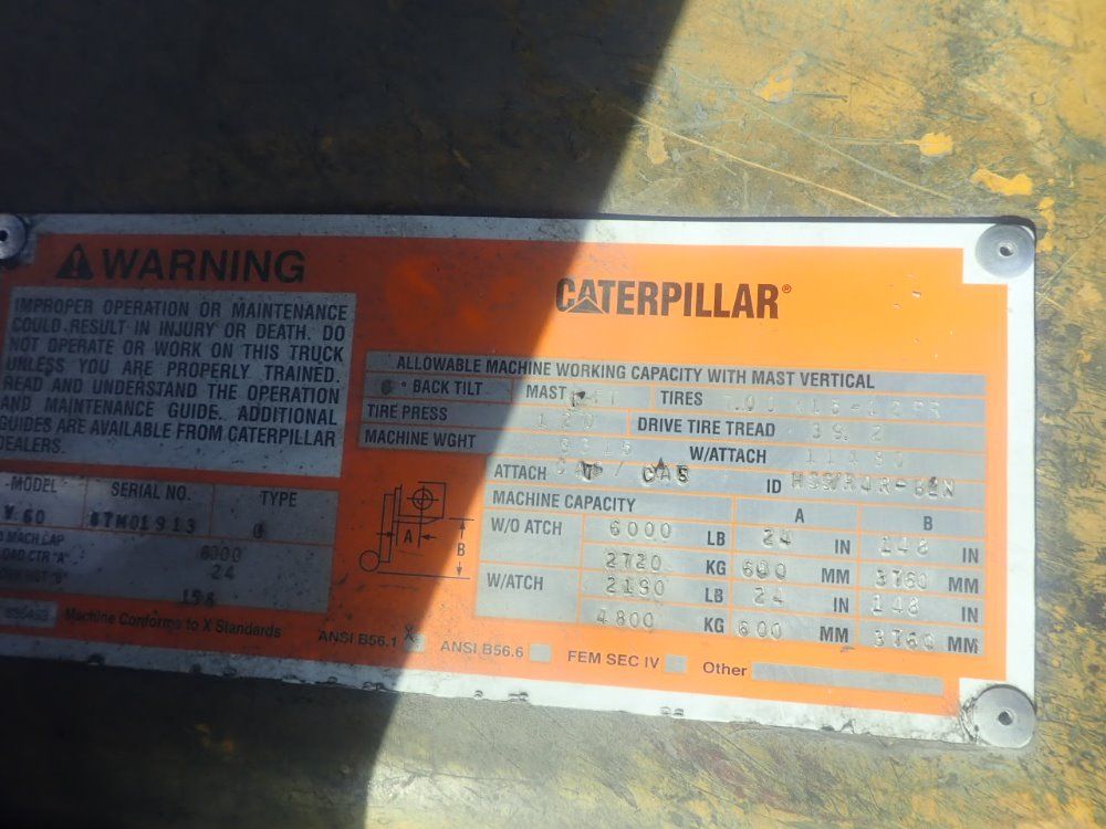 Caterpillar Propane Forklift