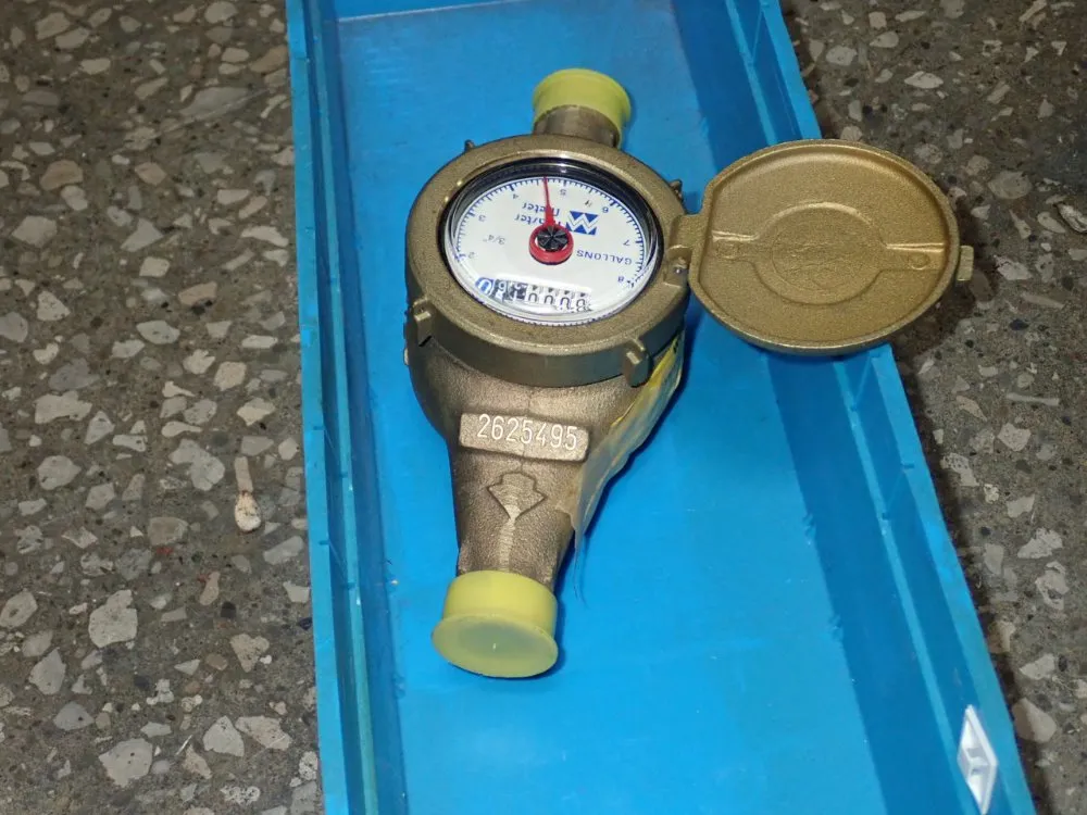 Master Meter Brass Gas Meter