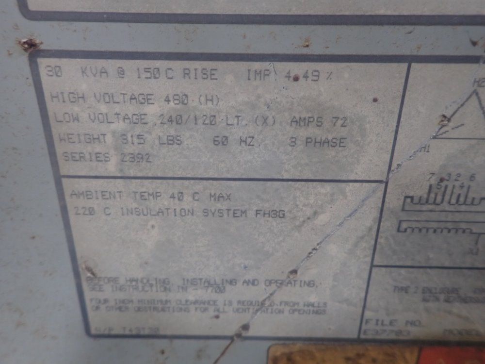 Federal Pacific Transformer Transformer