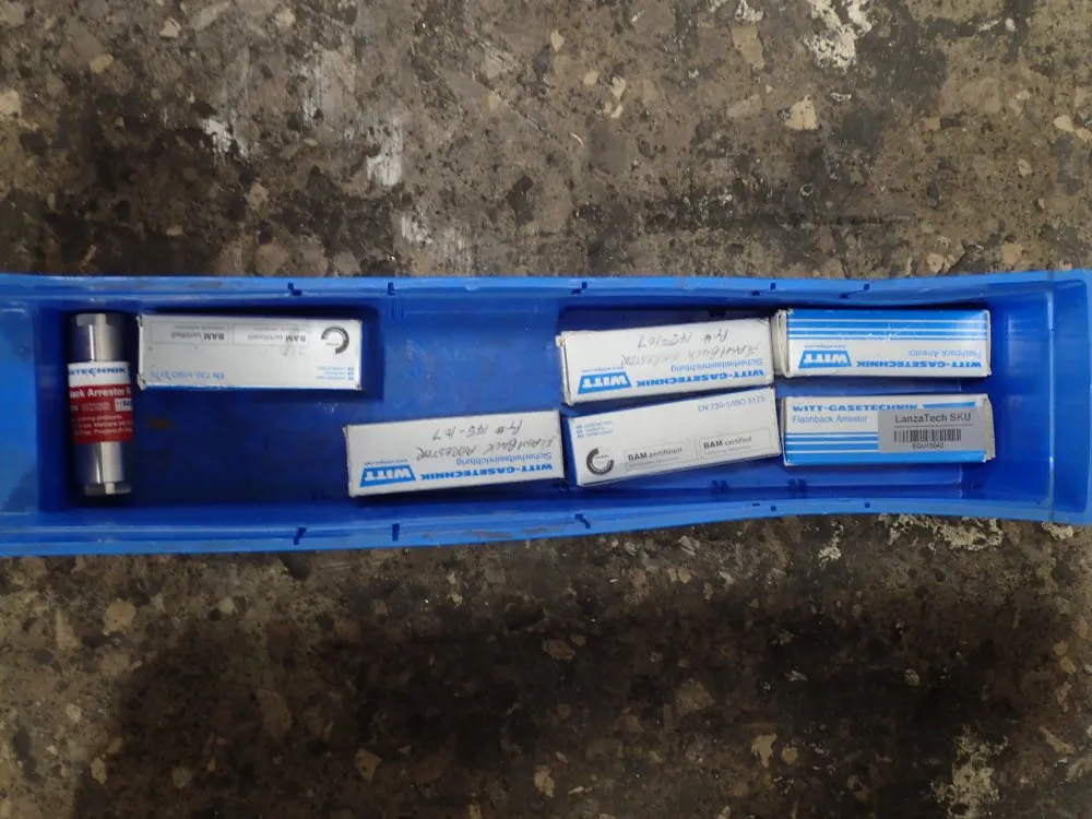 Witt Flashback Arrestors