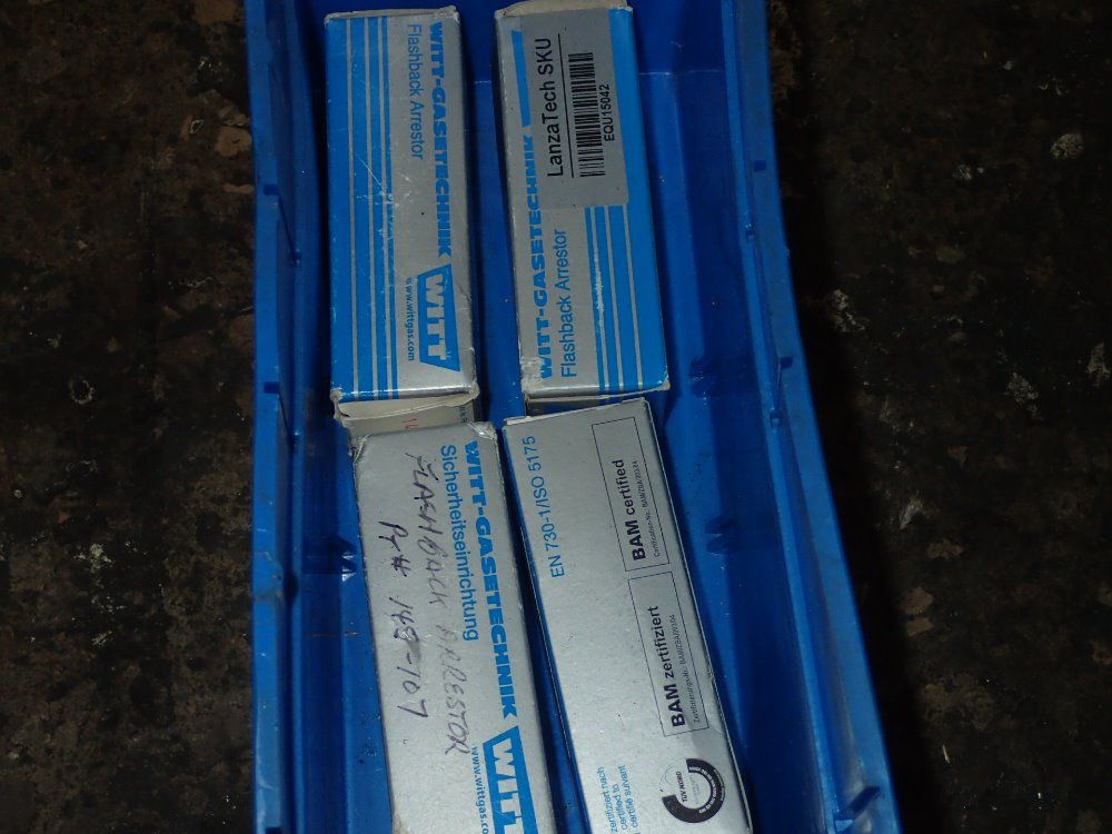 Witt Flashback Arrestors