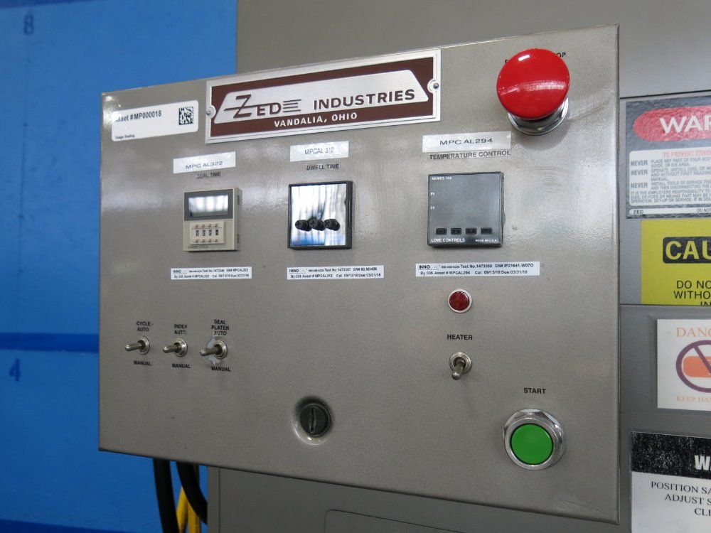 Zed Industries Blister Pack Machine