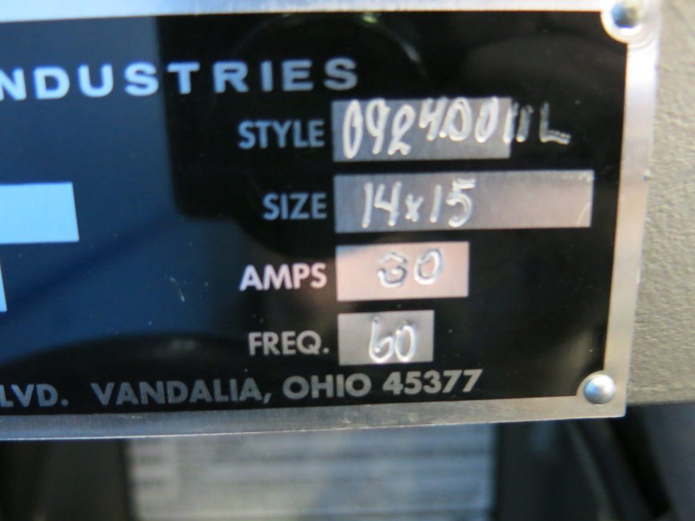 Zed Industries Blister Pack Machine