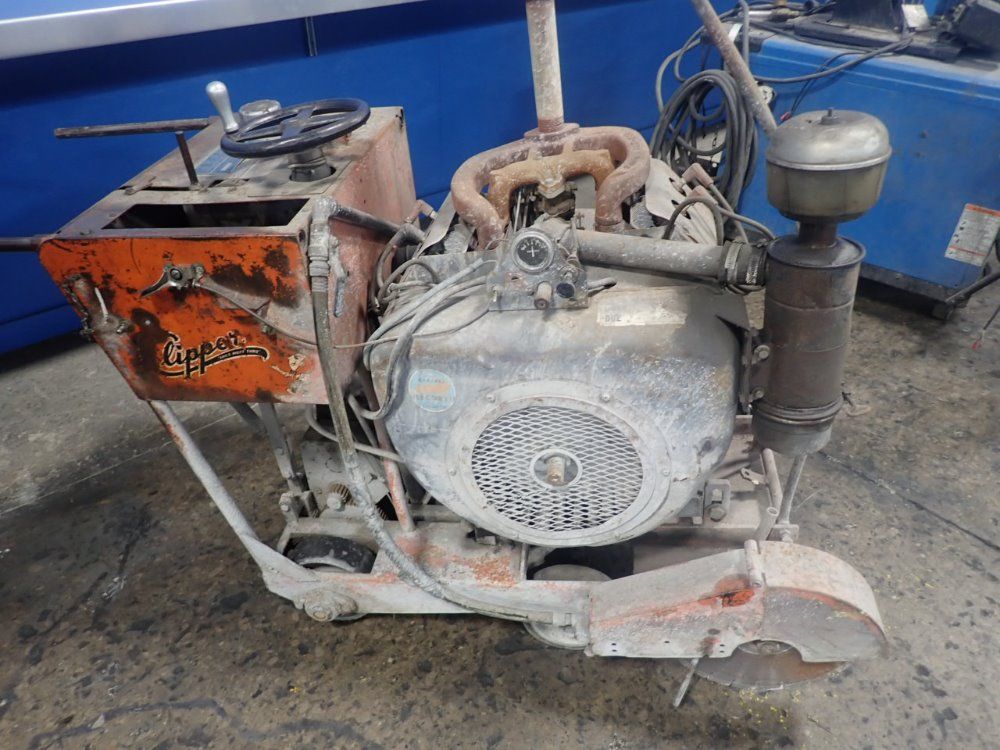 Clipper Diesel Concrete Saw