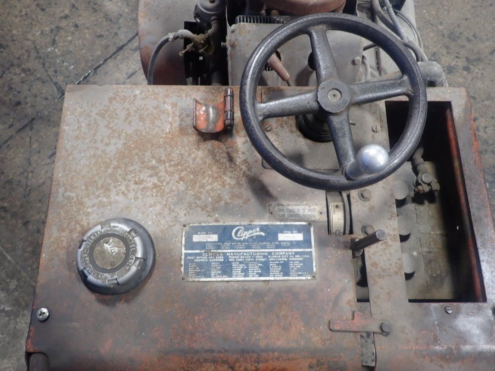 Clipper Diesel Concrete Saw