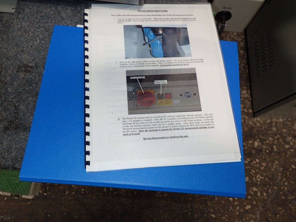 Werth Measurement Machine