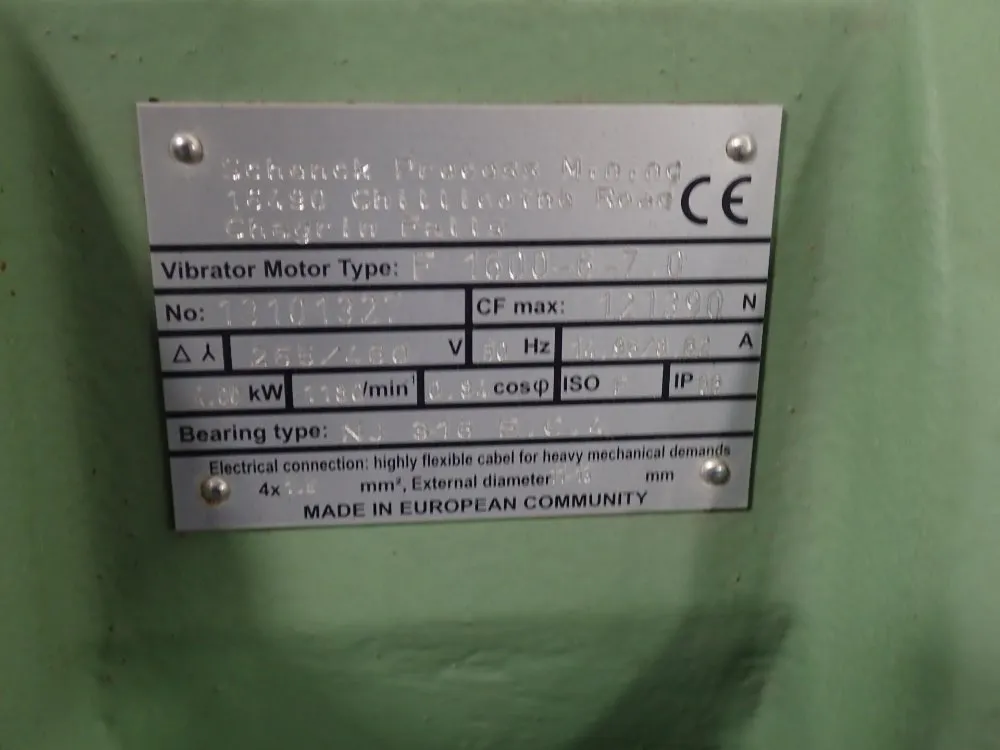 Stock Equipment Vibratory Motor