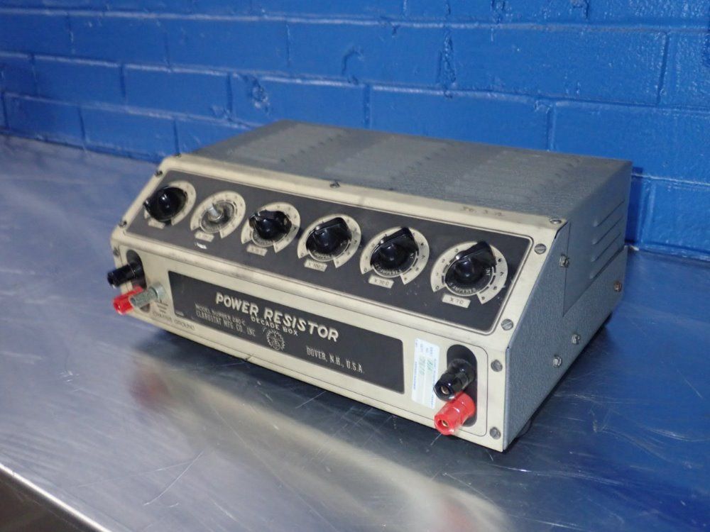 Clarostat Power Resistor Decade Box