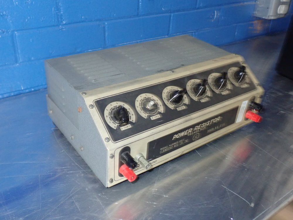 Clarostat Power Resistor Decade Box