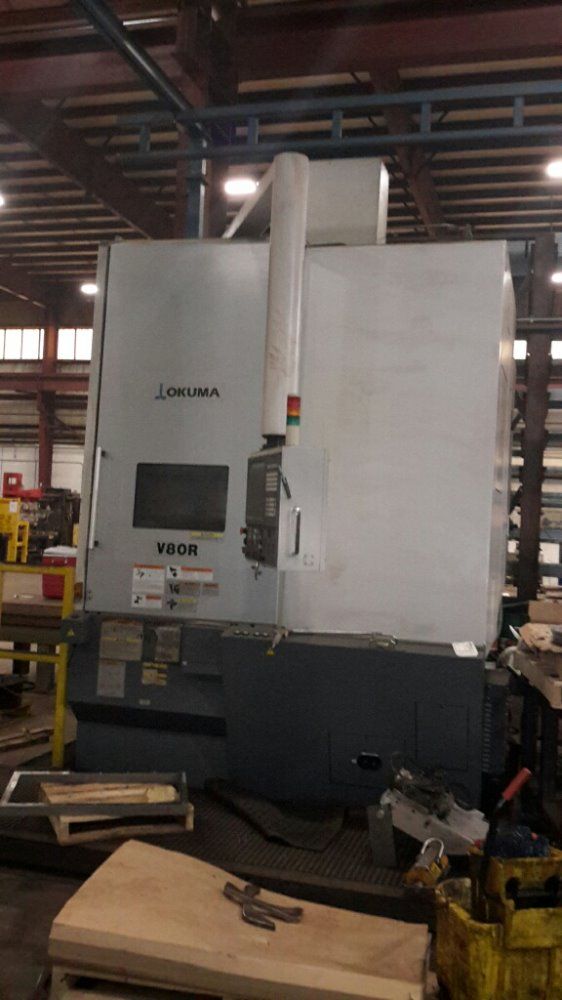 Okuma Cnc Vertical Turning Center - V80rm
