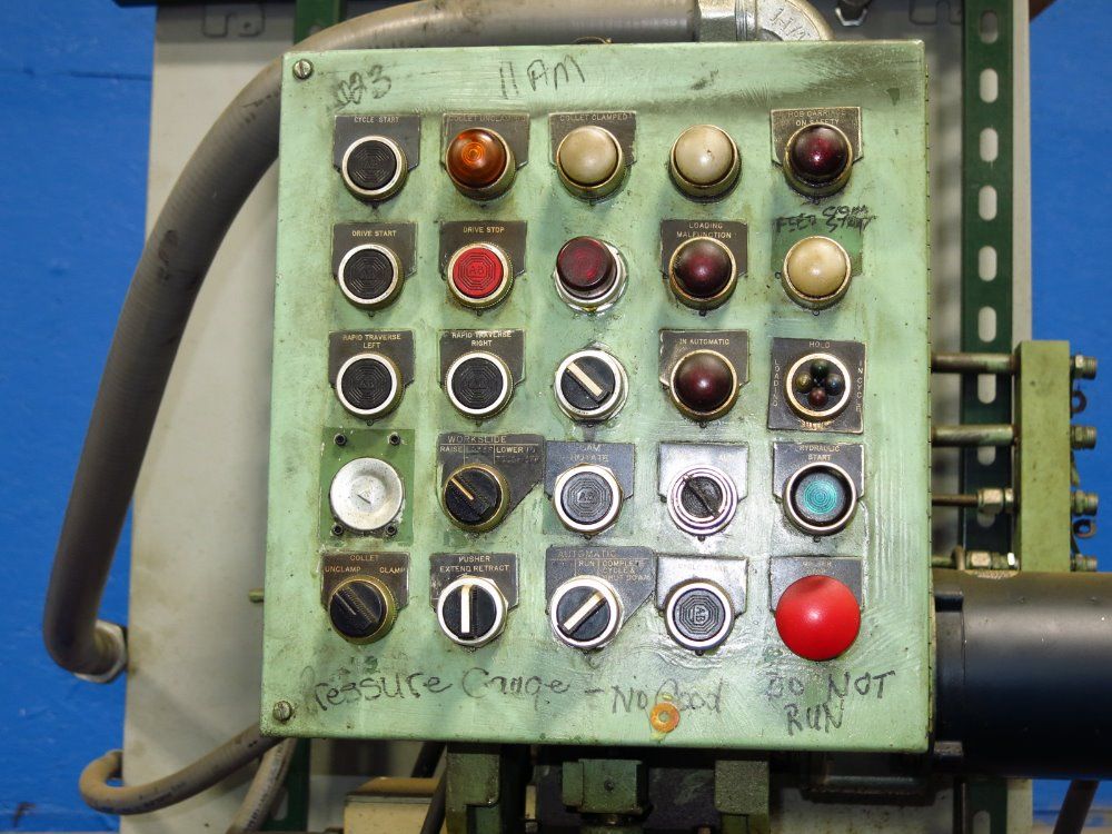 Barber Colman Gear Hobber