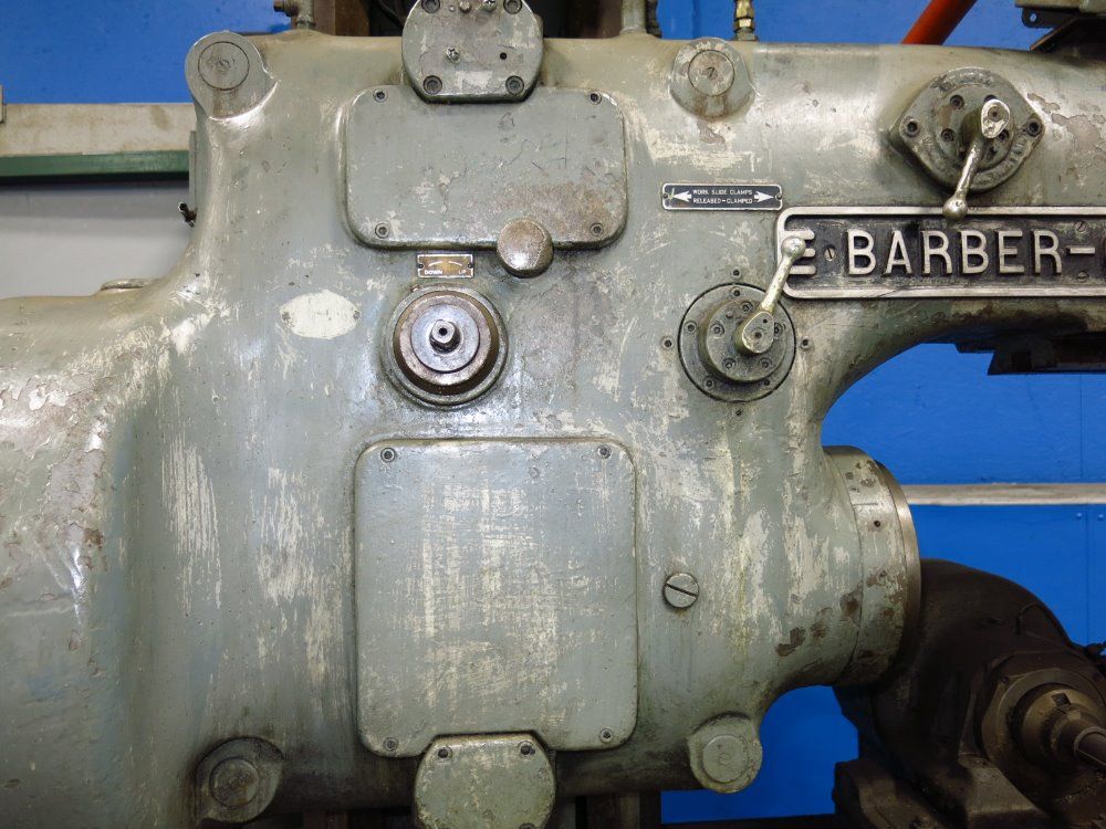 Barber Colman Gear Hobber