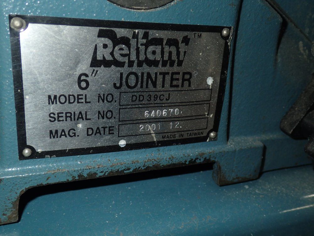 Reliant Jointer